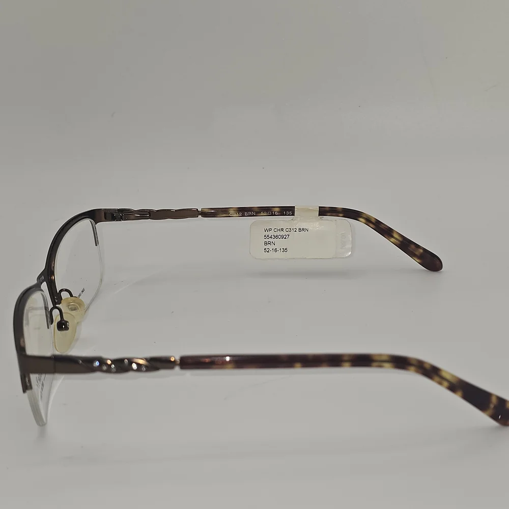 Christie Brinkley C 312 BRN‎ Brown Eyeglass Frames 52 16 135